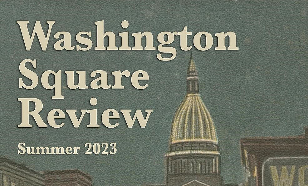 Poems in Washington Square Review Caroline Wilkinson